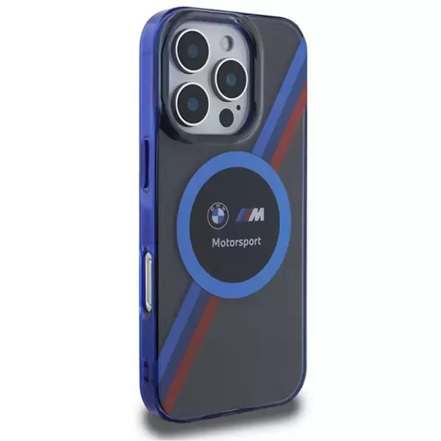 BMW Motosport IML Circle MagSafe Case for iPhone 16 Pro - Black 10