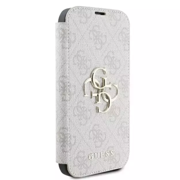 Guess 4G Metal Logo iPhone 16 Plus Case - Pink 10