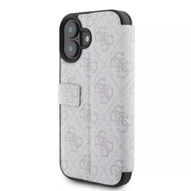Guess 4G Metal Logo iPhone 16 Plus Case - Pink 11