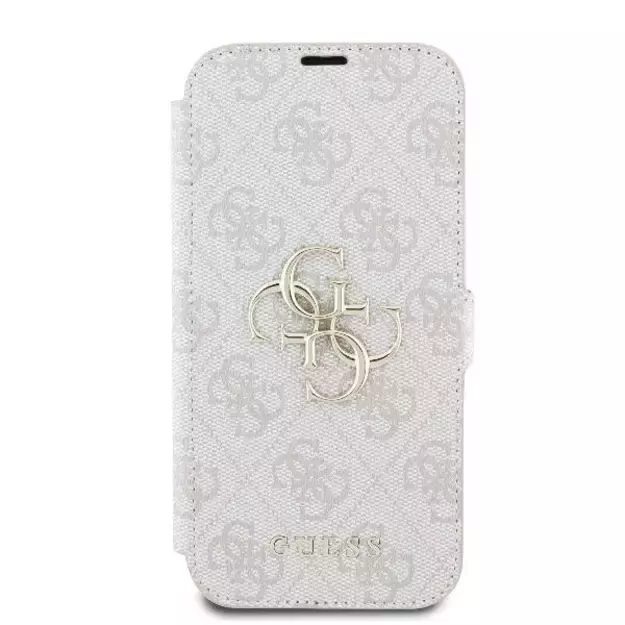 Guess 4G Metal Logo iPhone 16 Plus Case - Pink 9
