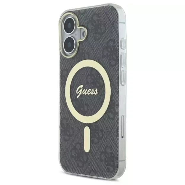Guess IML 4G MagSafe iPhone 16 Case - Black 3