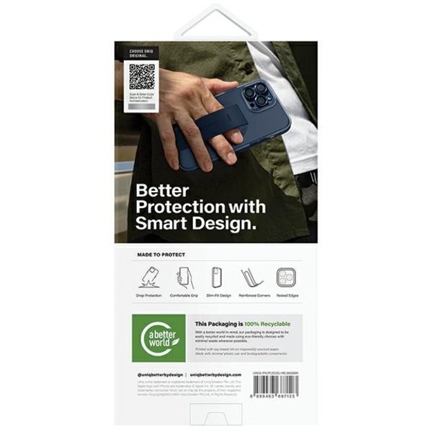 Uniq Heldro Mag Magclick Charging case for iPhone 15 Pro - black 2