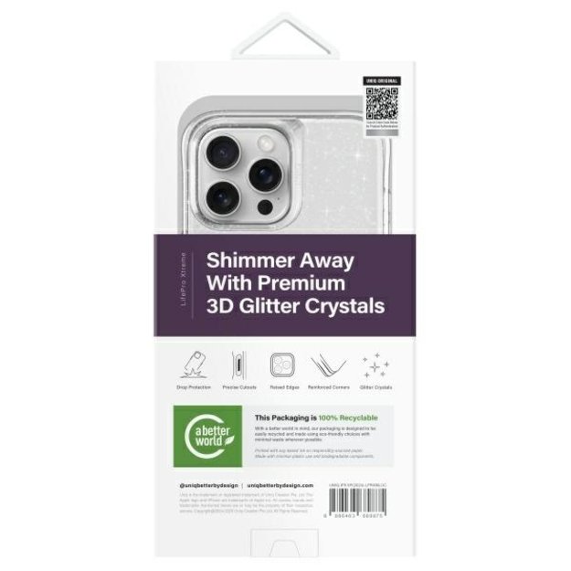 Uniq LifePro Xtreme Magclick Charging Case for iPhone 16 Pro Max - Clear 4