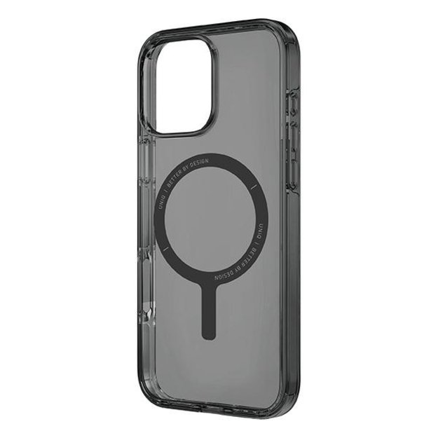 Uniq Clario case iPhone 16 Pro 6.3&quot  Magclick Charging smoke/smoke 2