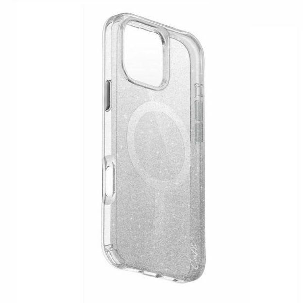 Uniq Coehl Lumino Magnetic Charging case for iPhone 16 Pro - silver 1