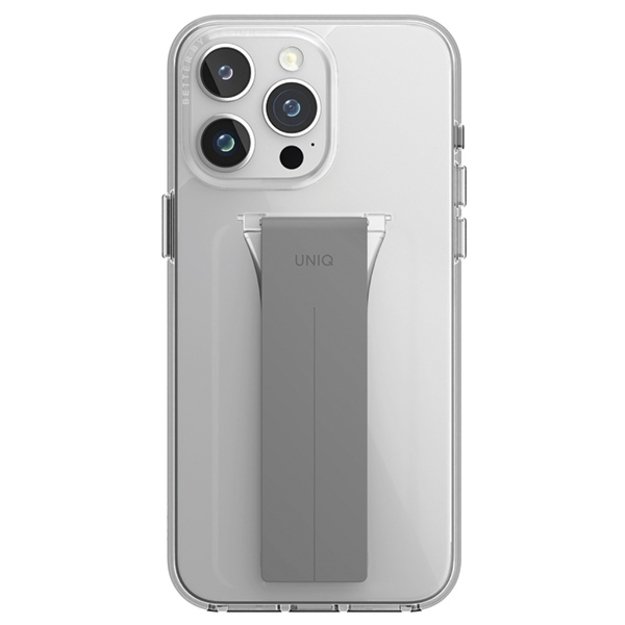 Uniq case Heldro Mount with Stand iPhone 15 Pro 6.1&quot  transparent/lucent clear 1