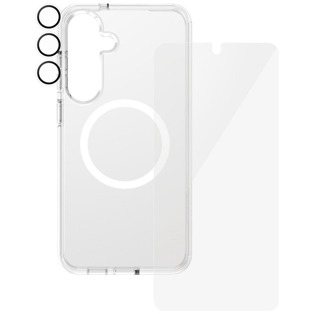 CARE by PanzerGlass Flagship 3in1 Case + Glass + Lens Protective Kit for Samsung Galaxy S25+ 2