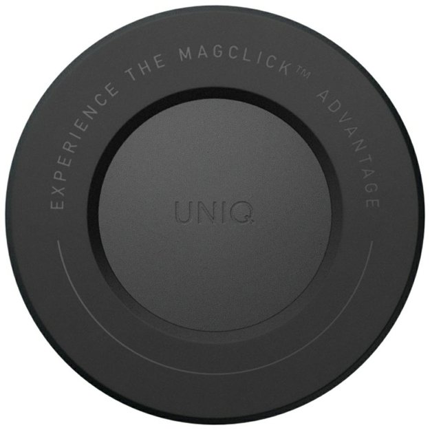Uniq SnapMount Self-Adhesive Magnetic Holder - Black 1