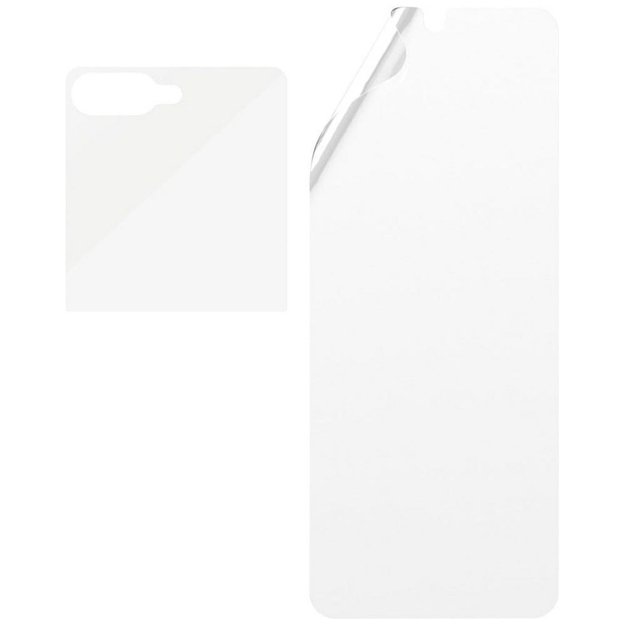 PanzerGlass FlipFoldFlex 2-in-1 Protective Set Classic Fit Glass + Ultra-Wide Fit TPU Film for Samsung Galaxy Flip7 2