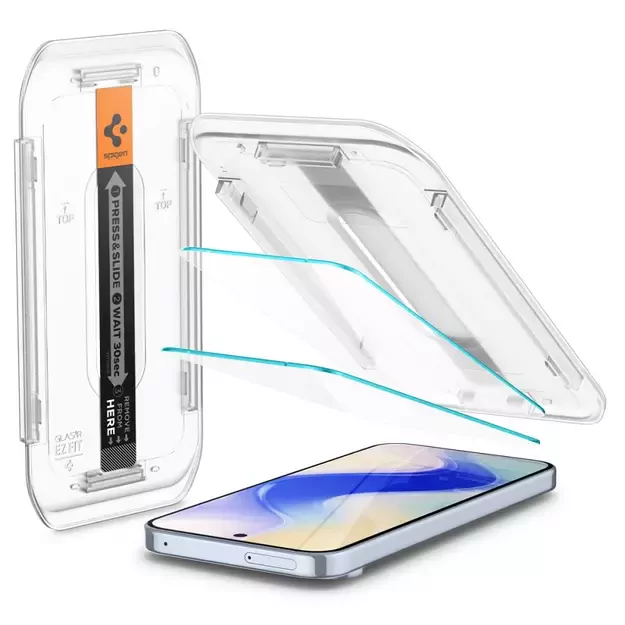 Spigen Glas.tR EZ Fit Tempered Glass with Applicator for Google Pixel 9 / 9 Pro (2 pcs.) 7