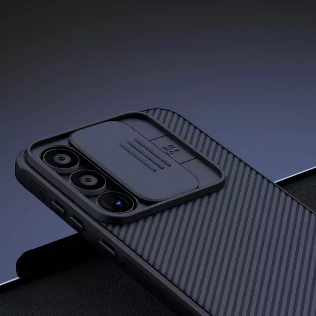 Nillkin CamShield Pro Case for Samsung Galaxy A55 with Camera Cover - Black 7
