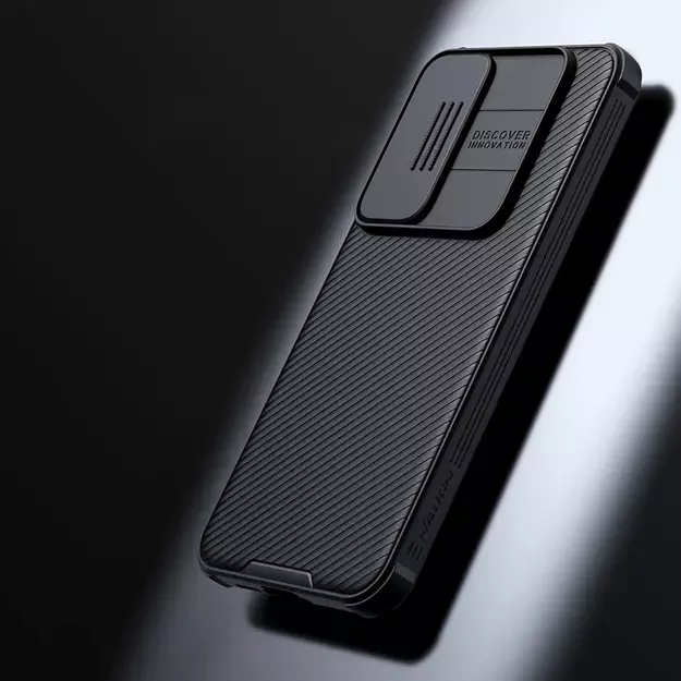 Nillkin CamShield Pro Case for Samsung Galaxy A55 with Camera Cover - Black 12