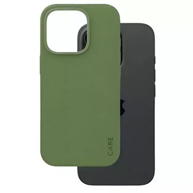 CARE by PanzerGlass Fashion Case iPhone 16 Pro 6.3&quot  green/green MagSafe 1386 1