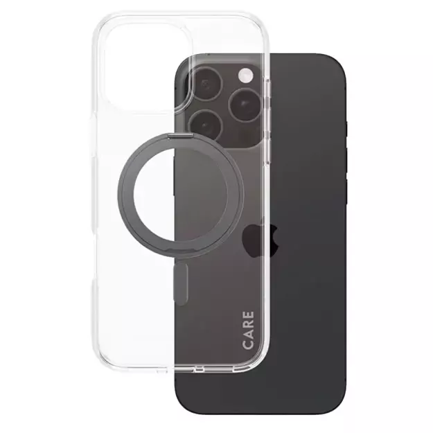 CARE by PanzerGlass Feature Kickstand Case iPhone 16 Pro Max 6.9&quot  black/black MagSafe 1324 1