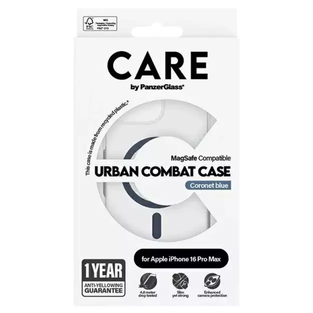 CARE by PanzerGlass Flagship Case iPhone 16 Pro Max 6.9&quot  blue/blue MagSafe 1368 6