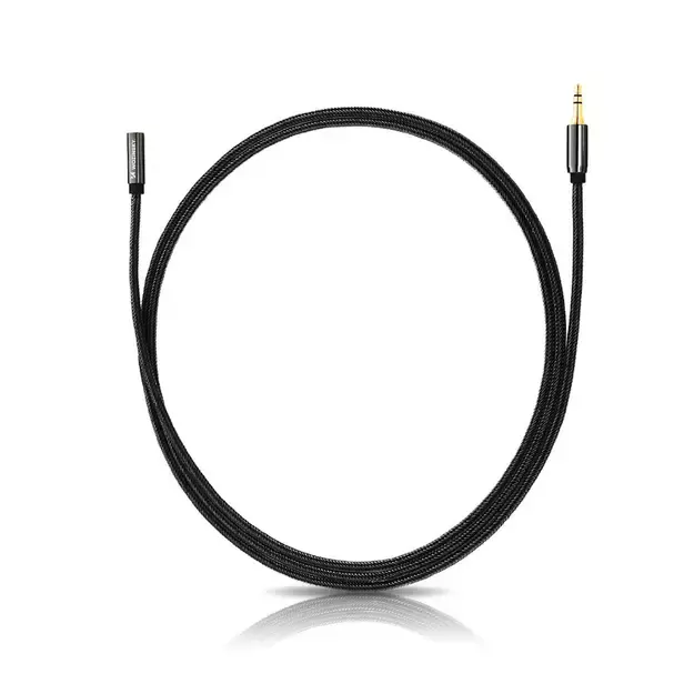 Wozinsky mini jack extension cable (female-male) AUX extension 3 m black 3