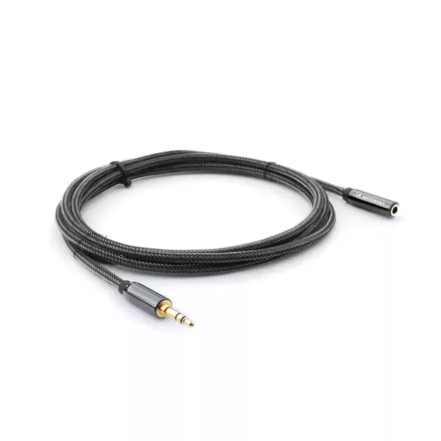 Wozinsky mini jack extension cable (female-male) AUX extension 3 m black 6