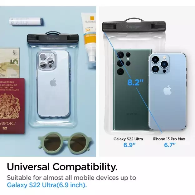 Spigen Aqua Shield A610 Case Waterproof Floating on Water - Transparent 3
