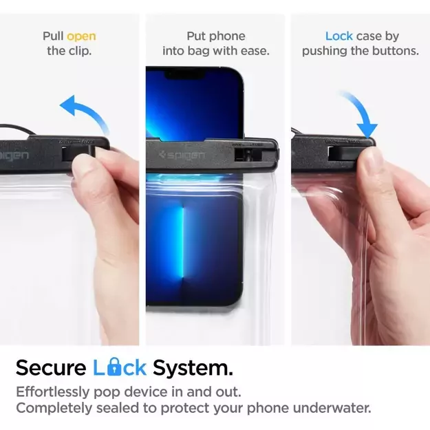 Spigen Aqua Shield A610 Case Waterproof Floating on Water - Transparent 8