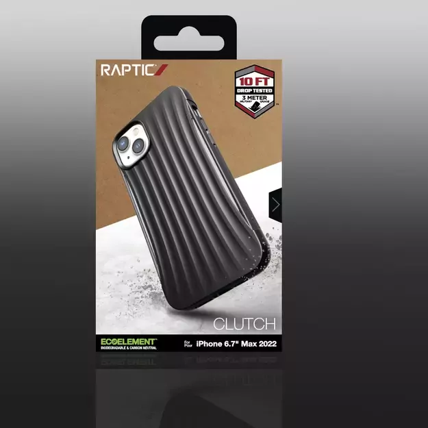 Raptic X-Doria Clutch Case iPhone 14 Plus back cover black 10