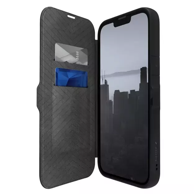 Raptic X-Doria Urban Folio Case iPhone 14 Plus flip cover black 1