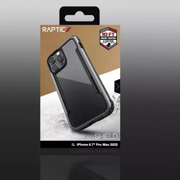 Raptic X-Doria Shield Case iPhone 14 Pro Max armored cover black 5