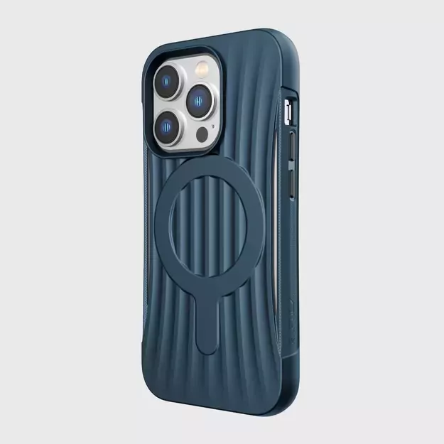 Raptic X-Doria Clutch Case iPhone 14 Pro with MagSafe back cover blue 6