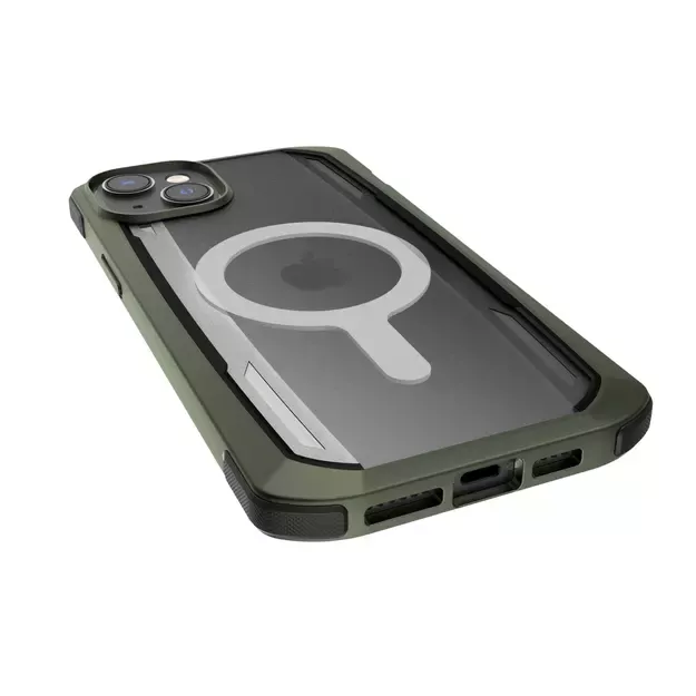 Raptic X-Doria Secure Case iPhone 14 Pro with MagSafe armored cover green 20