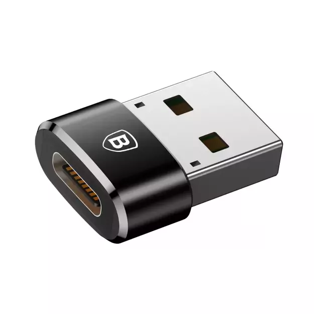 Baseus Mini USB-C to USB-A adapter - black 2