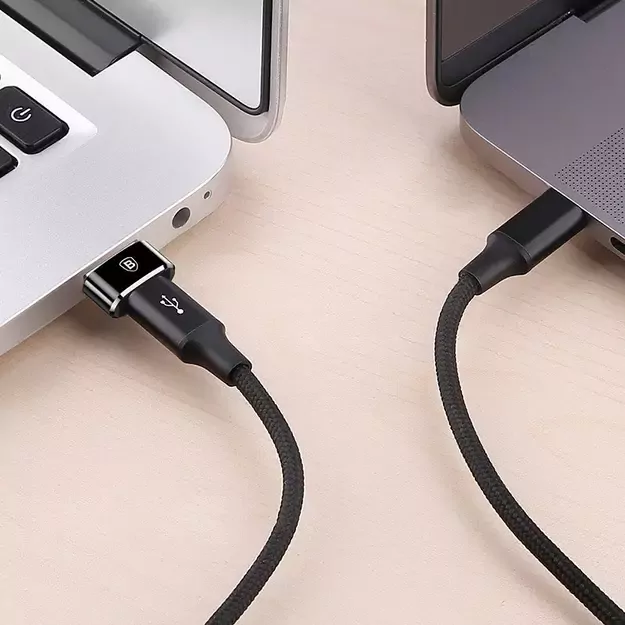 Baseus Mini USB-C to USB-A adapter - black 14
