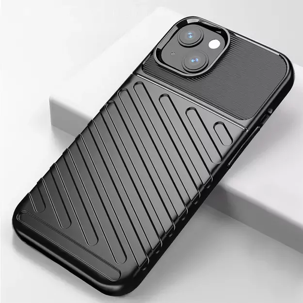Thunder Case Flexible Tough Rugged Cover TPU Case for iPhone 13 mini green 13