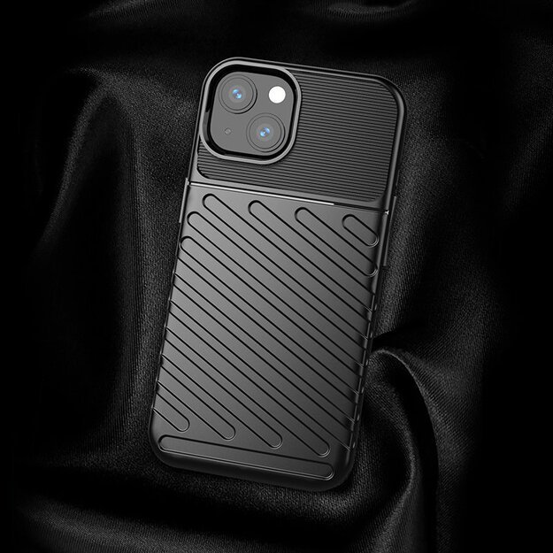 Thunder Case Flexible Tough Rugged Cover TPU Case for iPhone 13 mini green 17