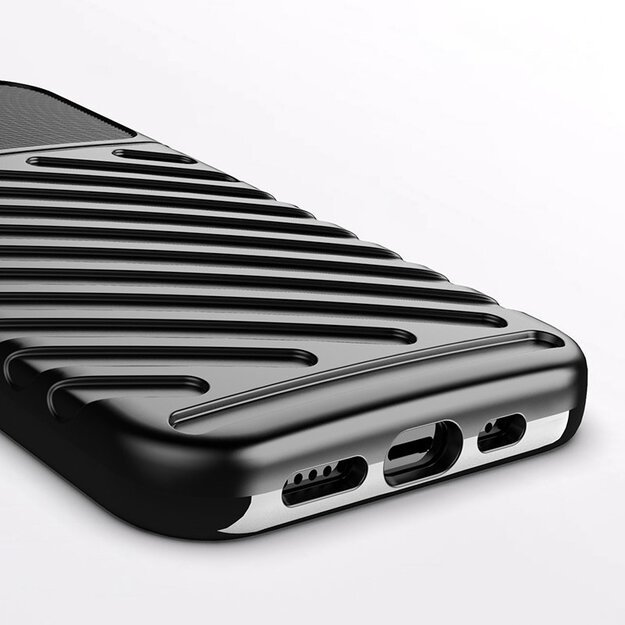 Thunder Case Flexible Tough Rugged Cover TPU Case for iPhone 13 mini green 24