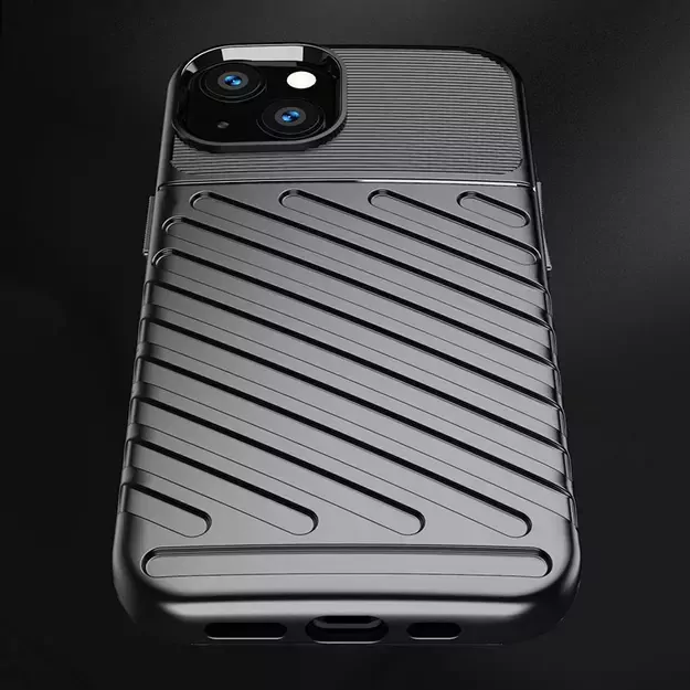Thunder Case Flexible Tough Rugged Cover TPU Case for iPhone 13 mini green 7