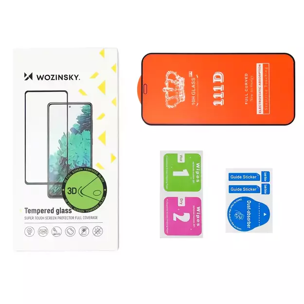 Wozinsky Full Glue Tempered Glass for iPhone 13 mini 4