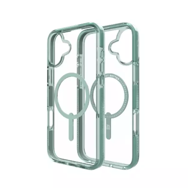 ZAGG Santa Cruz Snap MagSafe iPhone 16 Plus Case - Green 2