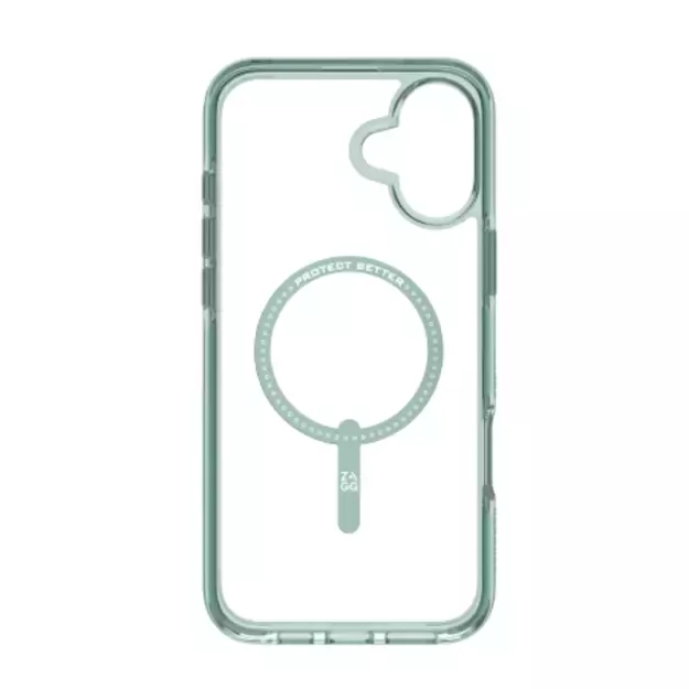 ZAGG Santa Cruz Snap MagSafe iPhone 16 Plus Case - Green 1