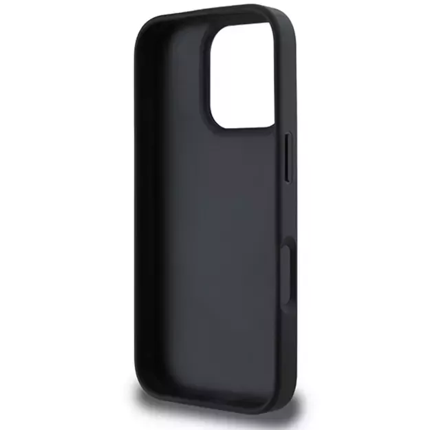 DKNY Checkered Pattern &amp  Printed Stripes case for iPhone 16 Pro - black 6