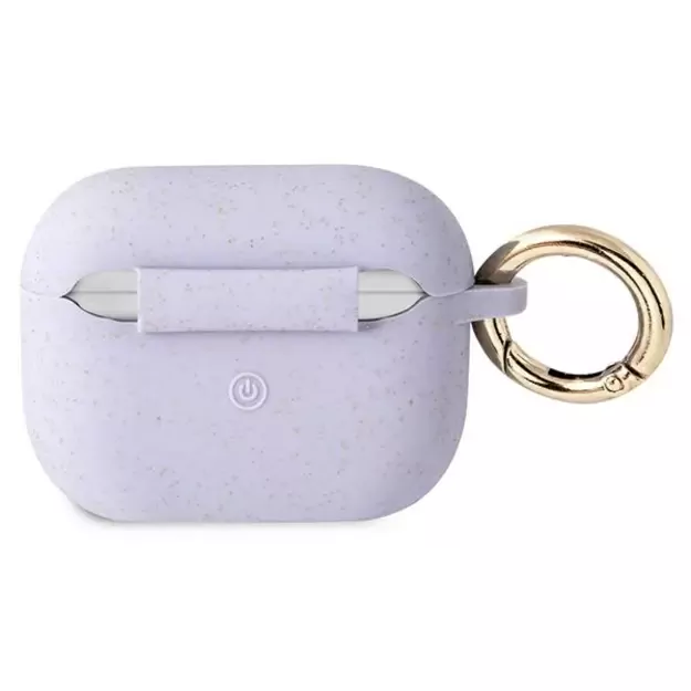 Guess GUAPSGGEU AirPods Pro cover purple/purple Silicone Glitter 1