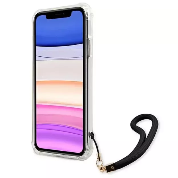 Guess GUHCN61KSARBK iPhone 11 6.1&quot  / Xr black/black hardcase Camo Collection 4