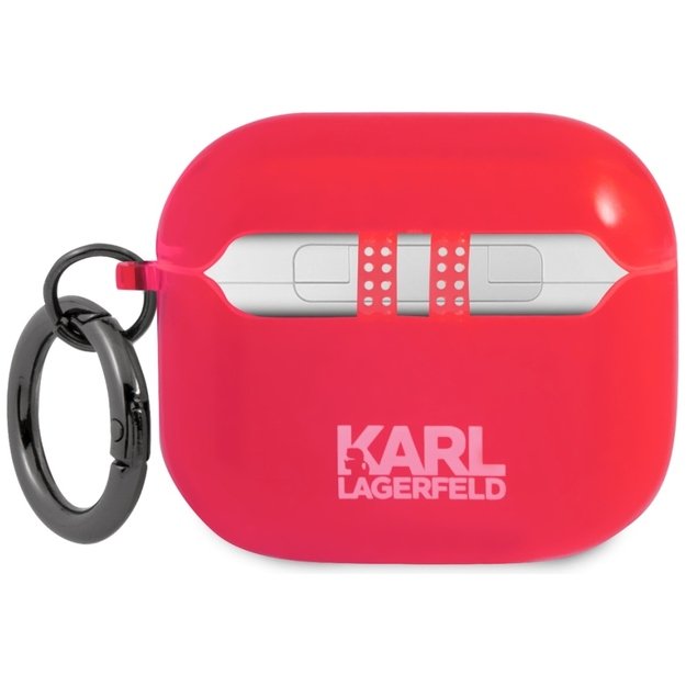 Karl Lagerfeld KLA3UCHFP AirPods 3 cover różowy/pink Choupette 3