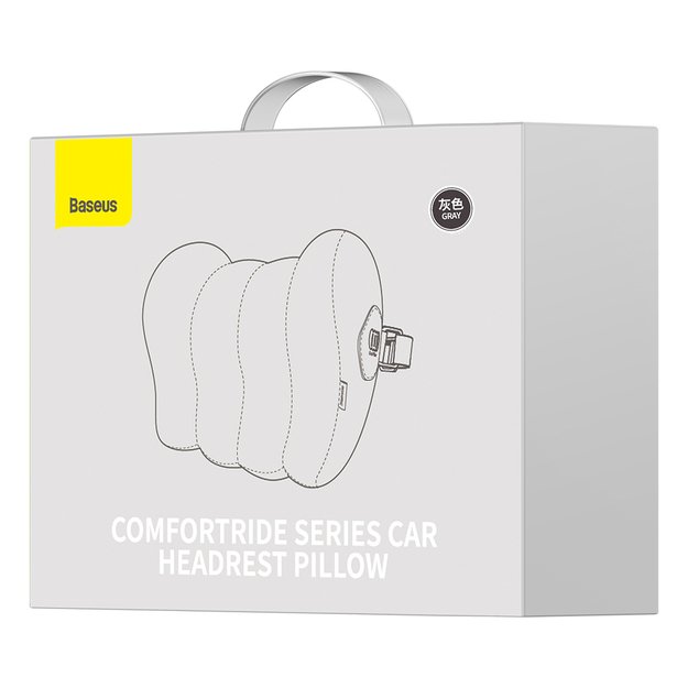 [RETURNED ITEM] Baseus ComfortRide car headrest cushion - gray 6
