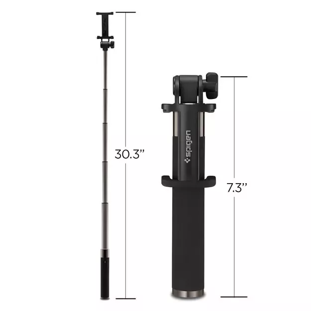 Selfie stick Spigen S530W - black 33