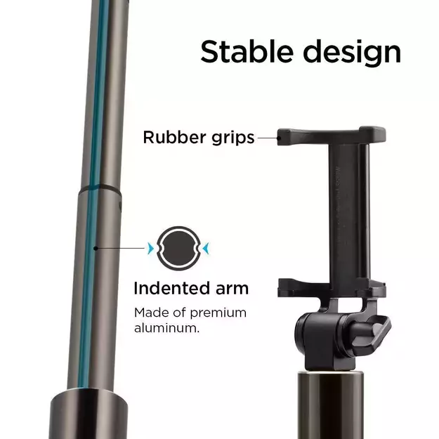 Selfie stick Spigen S530W - black 36