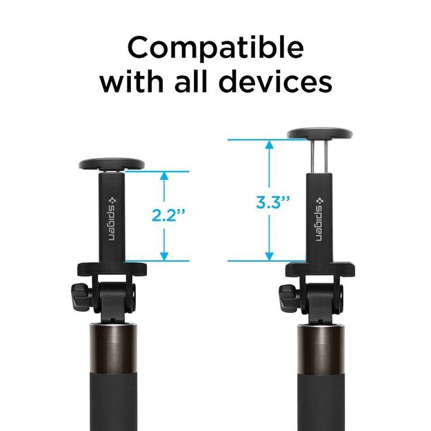 Selfie stick Spigen S530W - black 15