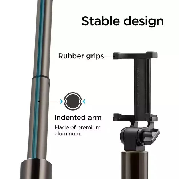 Selfie stick Spigen S530W - black 31