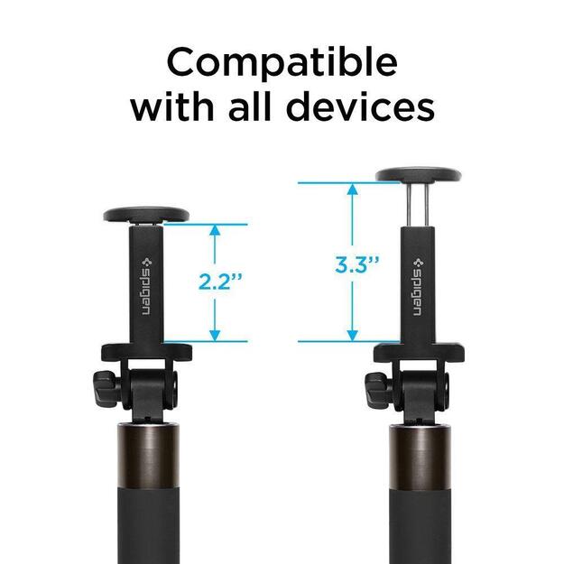 Selfie stick Spigen S530W - black 5