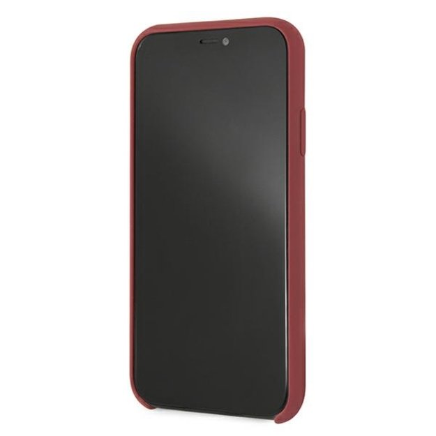 Mercedes MEHCI61SILRE iPhone Xr czerwony/red hardcase Silicone Line 11