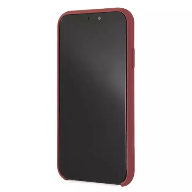 Mercedes MEHCI61SILRE iPhone Xr czerwony/red hardcase Silicone Line 5