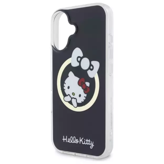 Hello Kitty IML Fun bow Magsafe iPhone 16 Case - Black 4